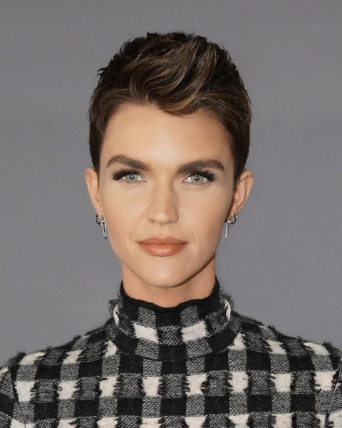 RUBY ROSE says she doesn't brood as much as her new TV character. (Photo by Greg Gayne/The CW)