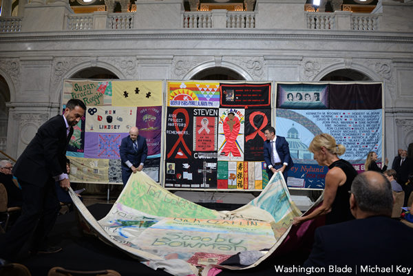 AIDS Memorial Quilt, gay news, Washington Blade
