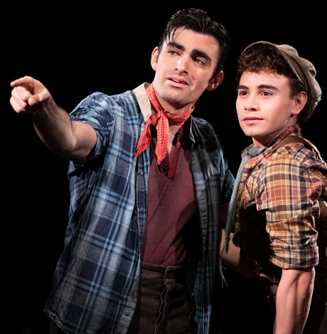 Young Actor Thrives In Non Romance Tale Disney S Newsies