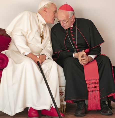 I nåde af Helt tør byld The Two Popes' is bird's eye view into relationship between Francis,  Benedict