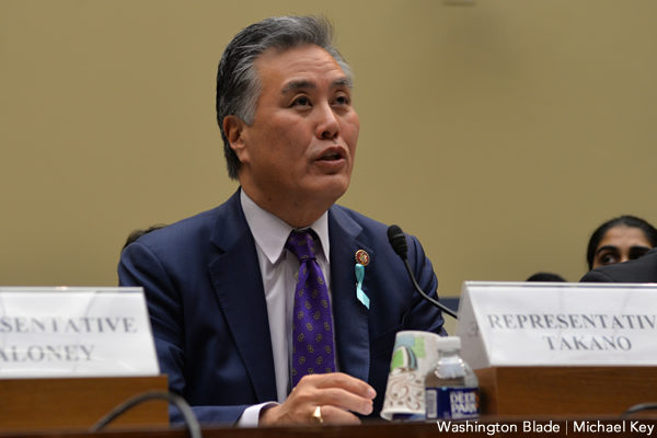 Mark Takano, gay news, Washington Blade