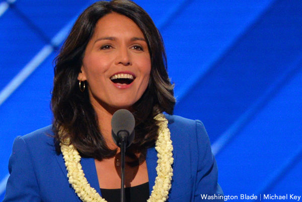 Tulsi Gabbard, gay news, Washington Blade