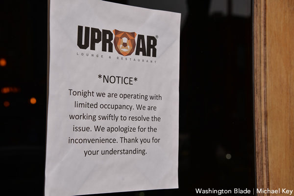 Uproar lounge, gay news, Washington Blade