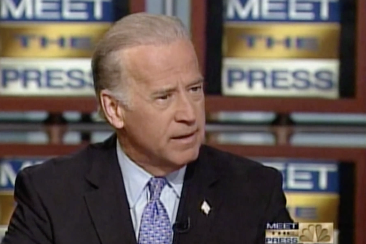 Biden opposes same-sex marriage in 2006 clip blasted out by Trump campaign photo