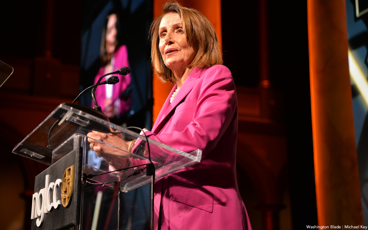 nancy pelosi, gay news, Washington Blade