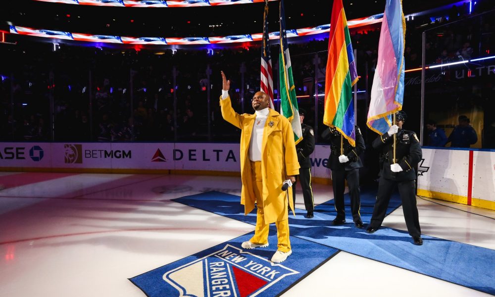 New York Rangers forgo Pride jerseys and stick tape for team Pride night