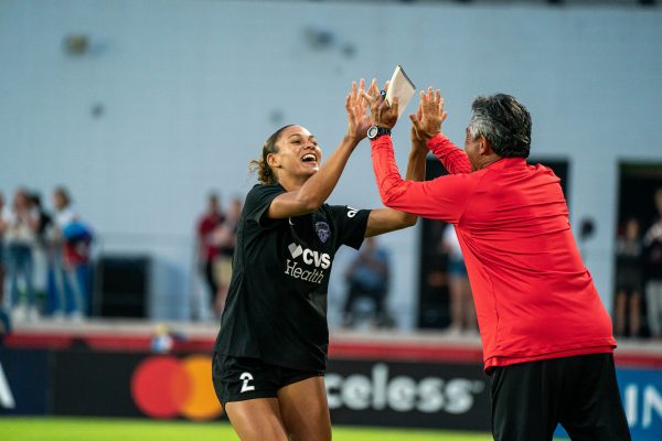 The Washington Spirit drew, 1-1, against Racing Louisville FC at its Annual Pride Night.