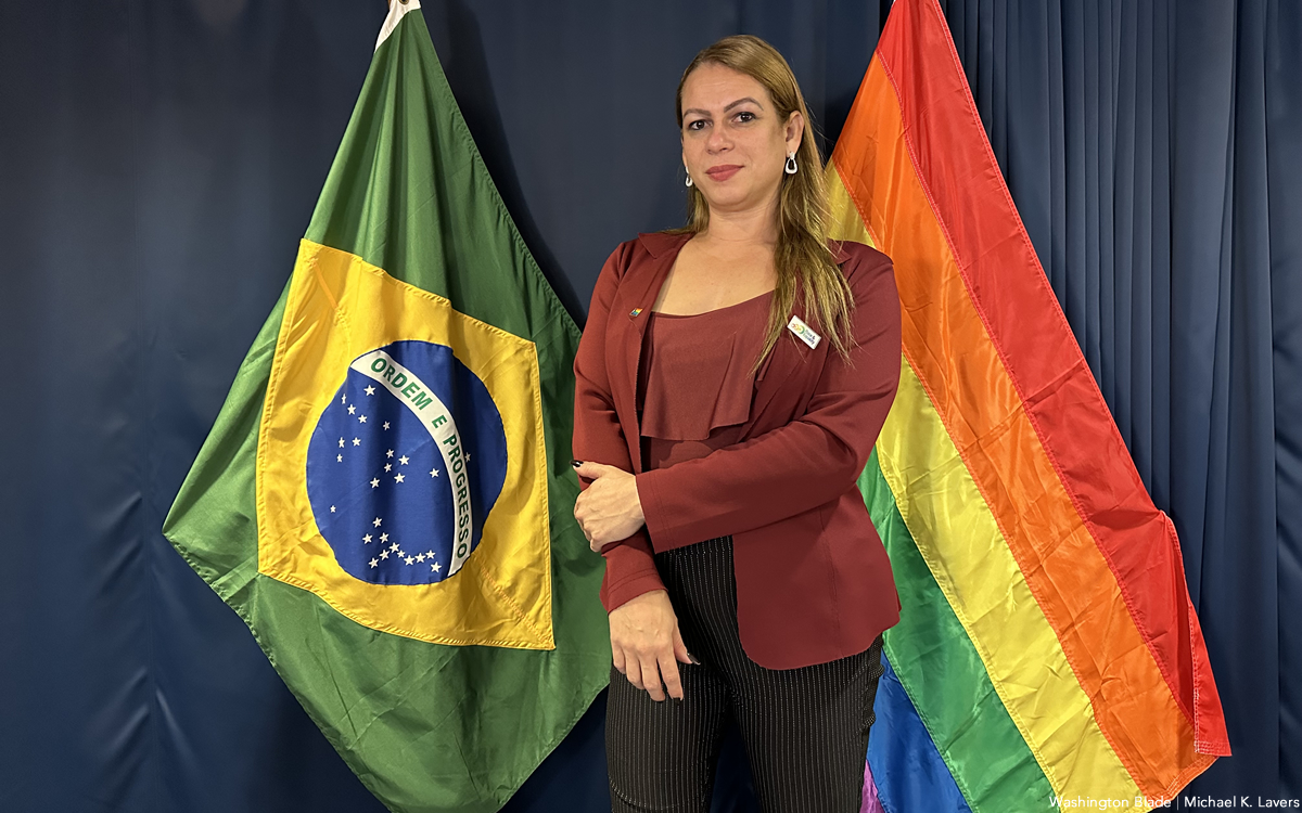 Transgender Brazilian government official travels to D.C.
