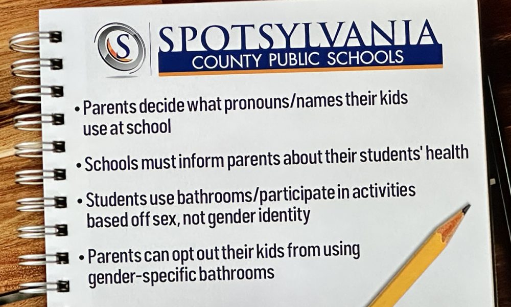 Education Department targets Va. school districts over bathroom policies – Washington Blade