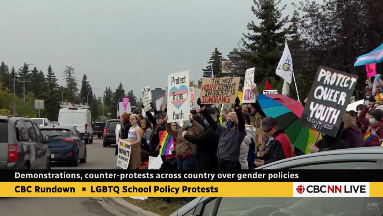 Eight jailed across Canada during anti-LGBTQ sex ed rallies image