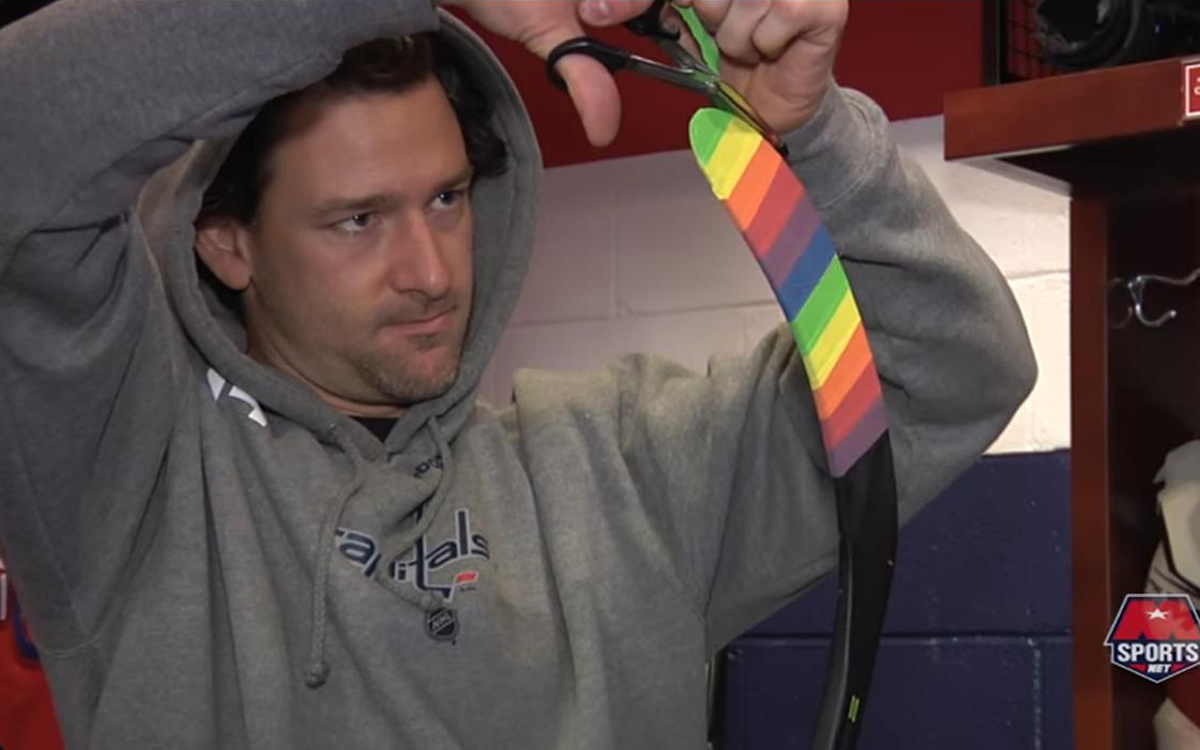 Controversy is surrounding NHL team Pride night events. What's