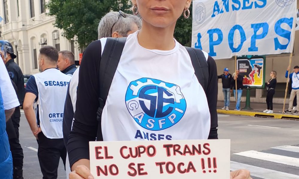 El gobierno de Argentina despide a trabajadores públicos transgénero
