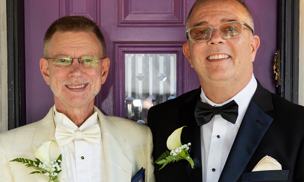 Douglas M. Haller and Timothy H. Longnecker wed in Detroit, Michigan