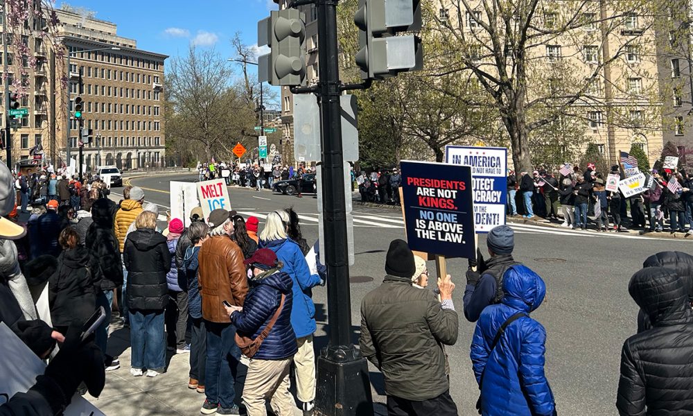 Thousands attend ‘No Kings’ protests in D.C.